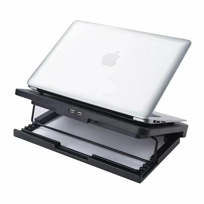 N99 Laptop Cooling Pad with 2 USB Ports – Black