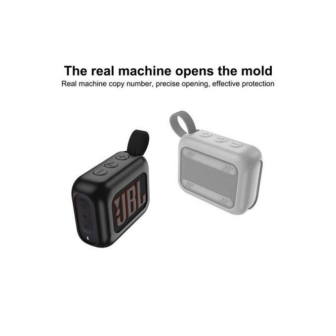 Silicone Protective Case for JBL Go 4 Wireless Bluetooth Speaker – Grey in kumasi