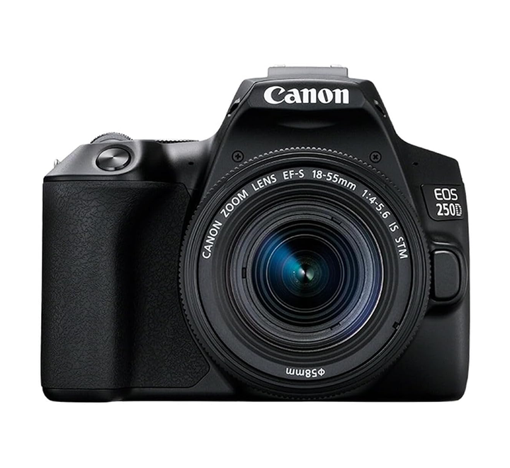 CANON EOS 250D 24.2MP 4K DSLR Camera with 18-55mm Lens