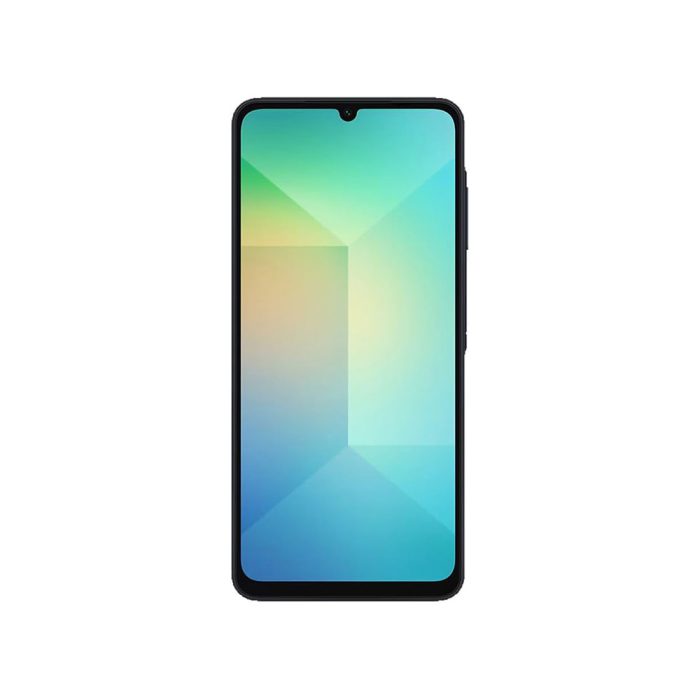Black Samsung Galaxy A06 with 64GB Storage — product view 3