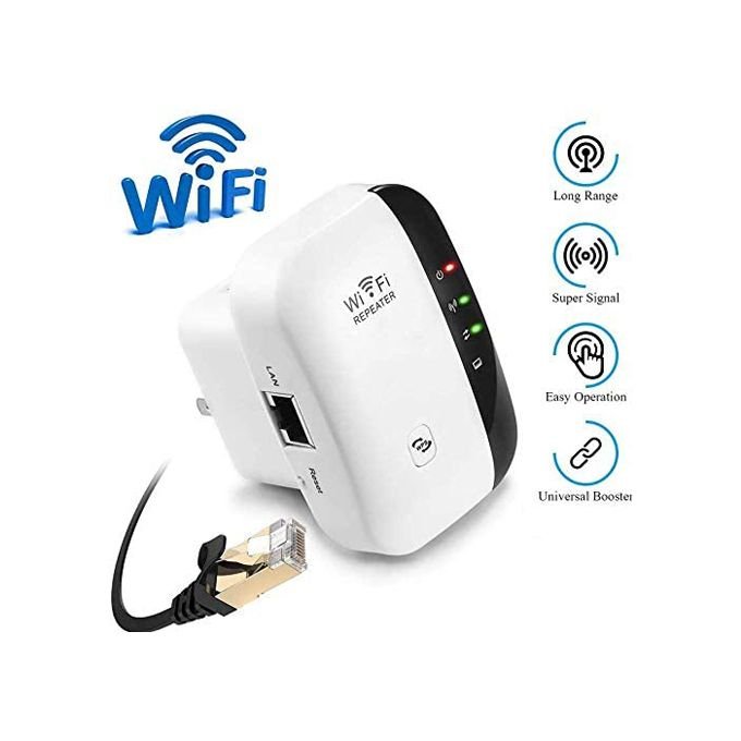 300M Wi-Fi Booster - Wireless Range Extender - 2.4G Signal Repeater - Signal Amplifier