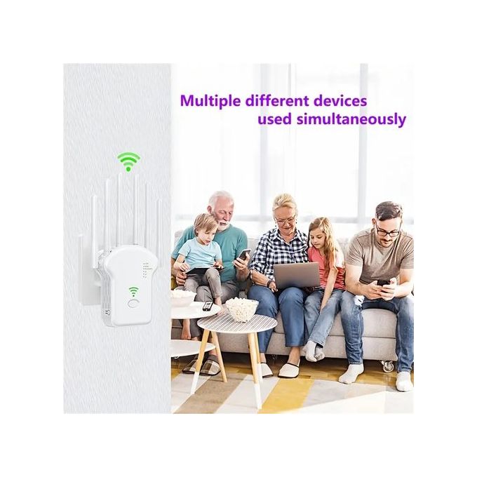 WiFi Signal Booster, 2.4GHz Internet Repeater, 300Mbps — product view 4