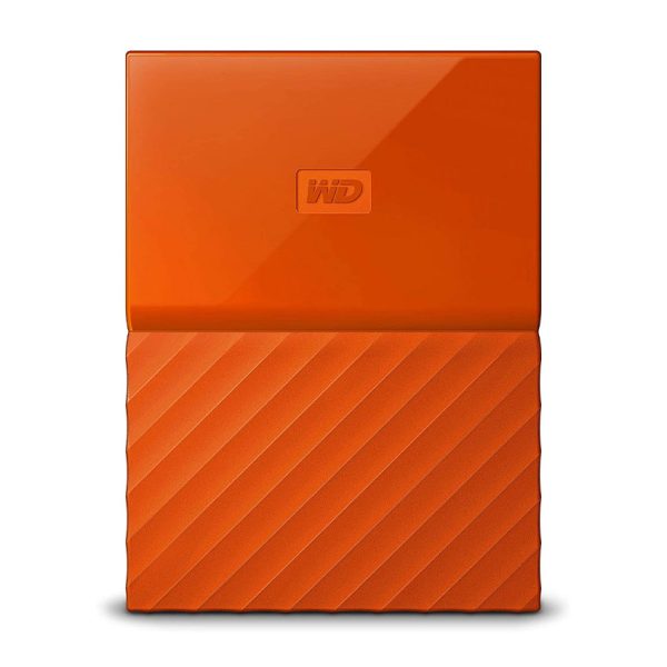 WD My Passport 2TB Portable External Hard Drive – Orange