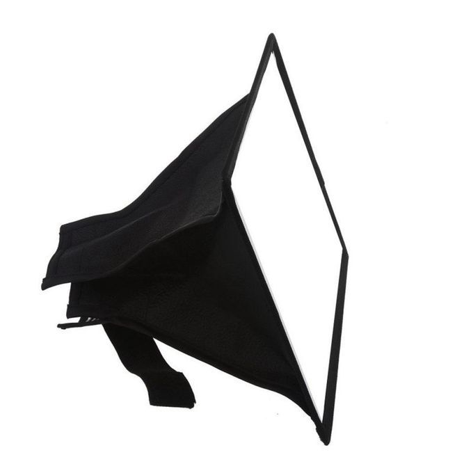 Universal Black Softbox Diffuser for Camera Flash