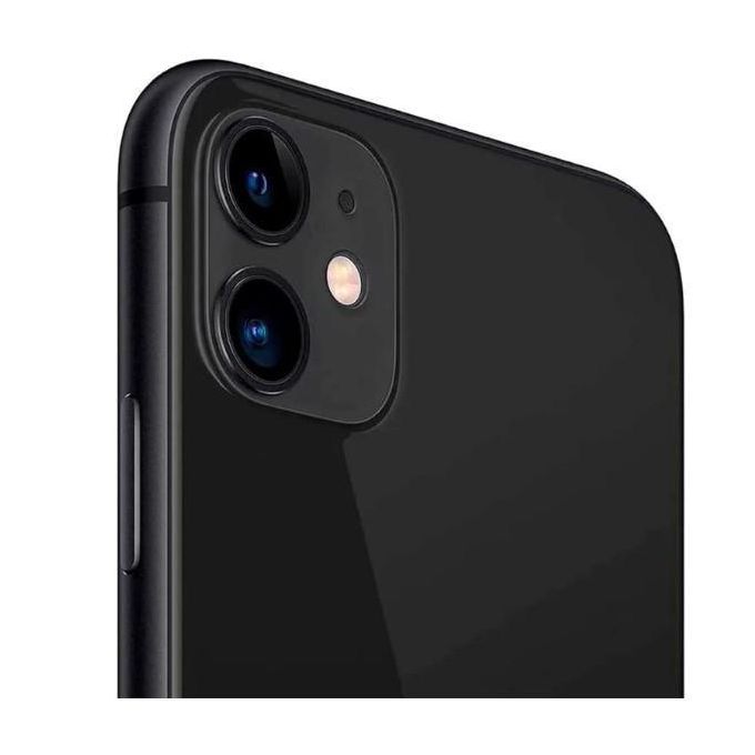 Apple iPhone 11 – 6.1-inch Display, 64GB Storage, 4GB RAM, 12MP Rear and Front Cameras, 3110 mAh Battery – Black