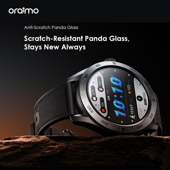 Oraimo Nova Smart Watch with 1.43-inch AMOLED Display and Rotating Bezel Control