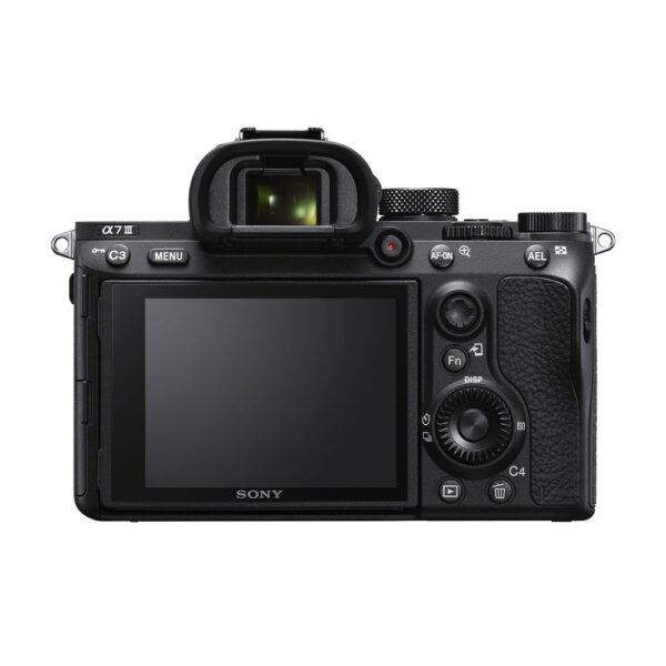 Black Sony A7 III Full-Frame Mirrorless Camera Body (Lens Not Included)