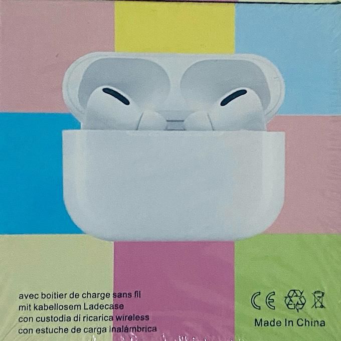 White Wireless Earbuds
