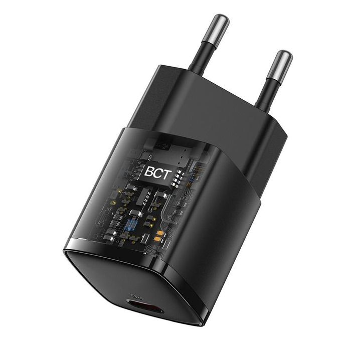 Baseus Cube Pro 30W Fast Charger 1C – Black (EU Version)