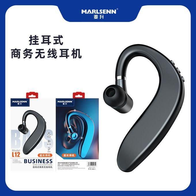 Marlsenn L12 Black Wireless Business Earbuds