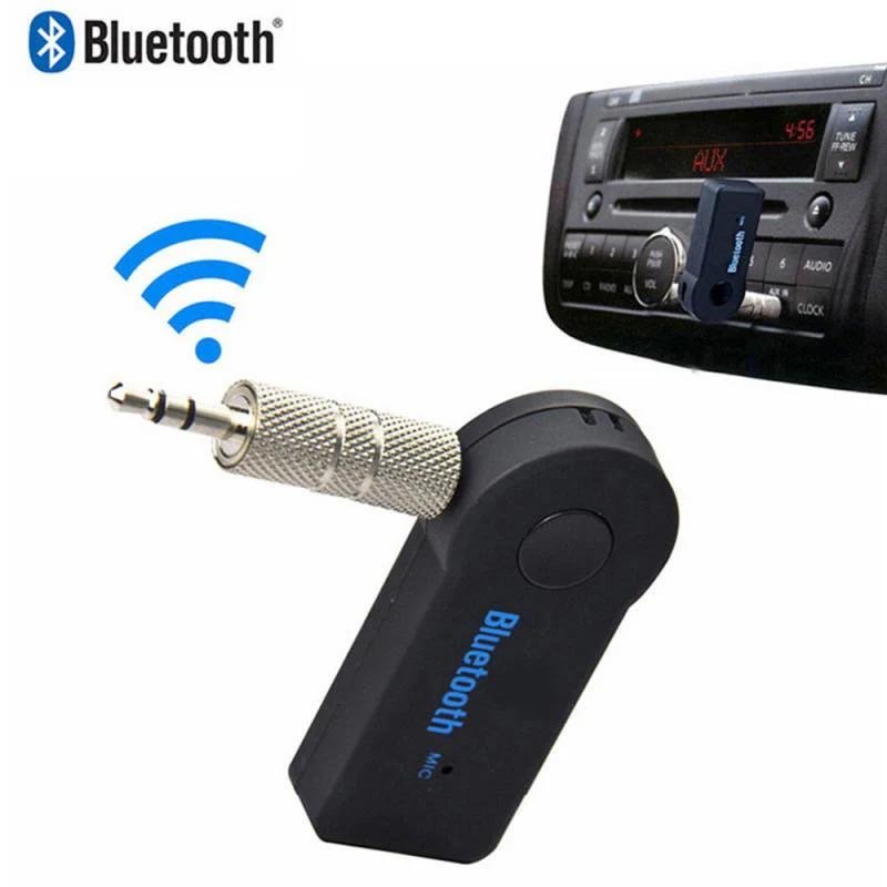 Buy Car Aux Bluetooth-compatible 5.0 Adapter Wireless 3.5mm 3.5 Jack Stereo Music Audio Receiver for Auto Handsfree Car Kit Speaker in Kumasi
