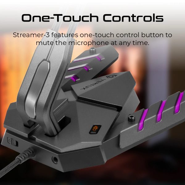 Vertux High-Performance Anti-Vibration Gaming Microphone