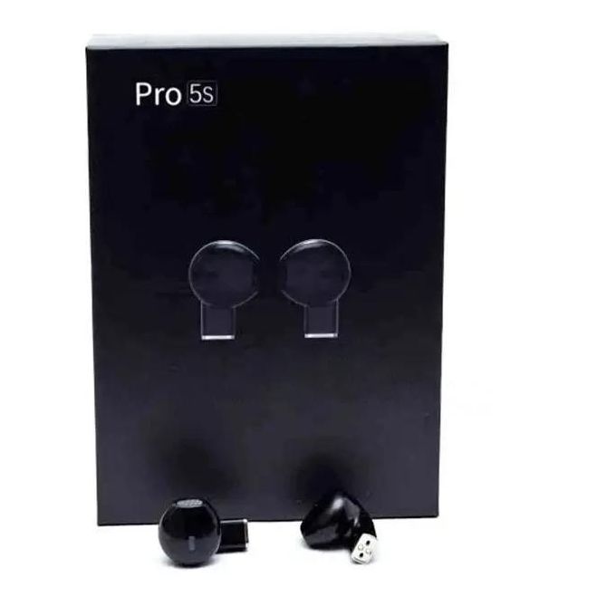 Black Air Pro 5s Bluetooth Headphones