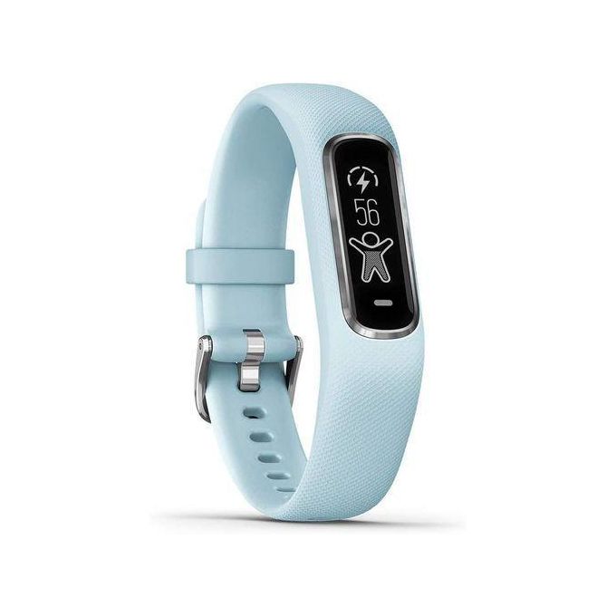 Garmin Vivosmart 4 Fitness Tracker with Wrist Heart Rate Monitoring - Light Blue