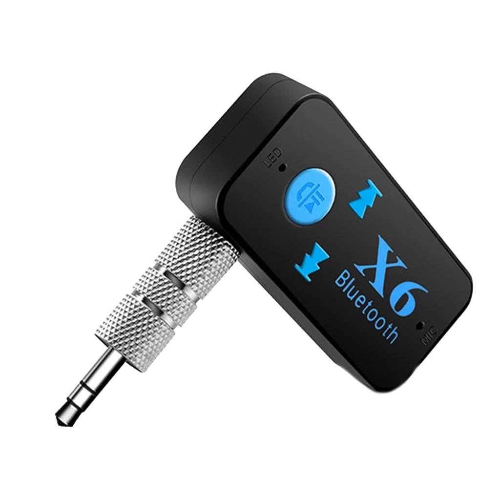 Buy Car Aux Bluetooth-compatible 5.0 Adapter Wireless 3.5mm 3.5 Jack Stereo Music Audio Receiver for Auto Handsfree Car Kit Speaker in Kumasi