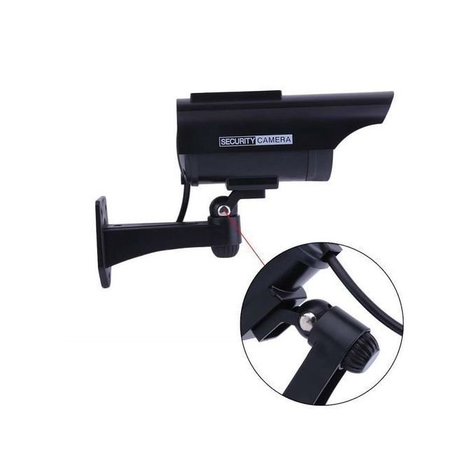 Black Dummy Outdoor Waterproof CCTV Security Camera with LED Flash in kumasi