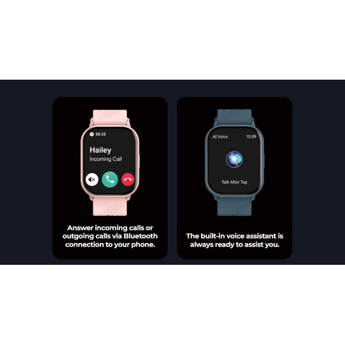 Zeblaze GTS 3 Waterproof Smart Watch in Jet Black