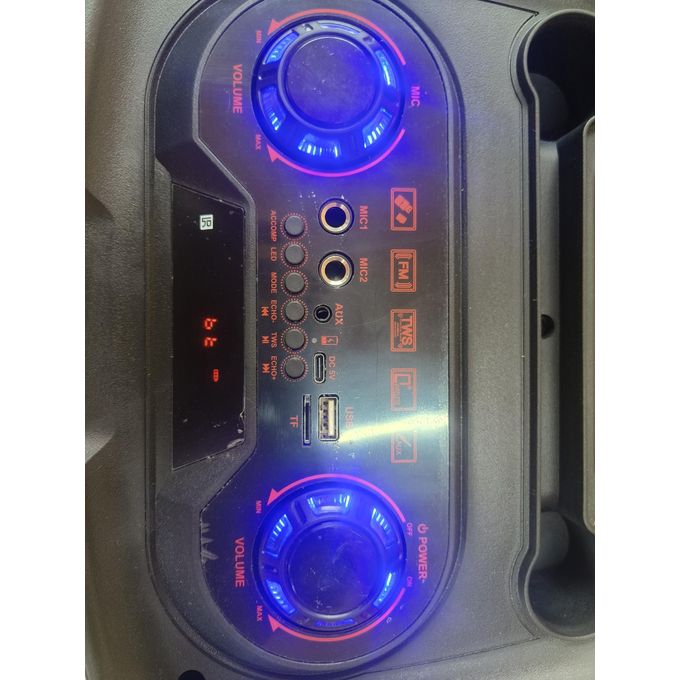 WEYON 8W Bluetooth Portable Speaker with Remote Control – Black – Model 835