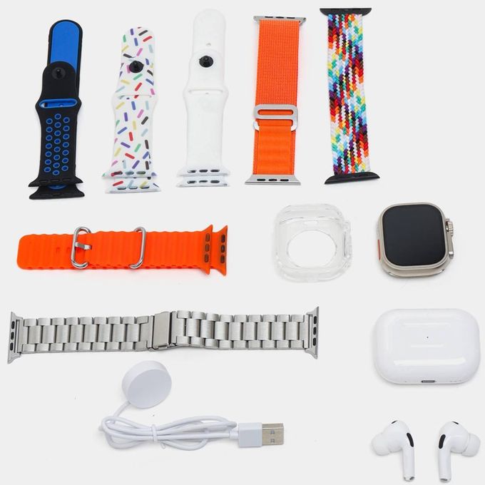 Authentic 7-in-1 Ultra Max 2 Smartwatch – Silver