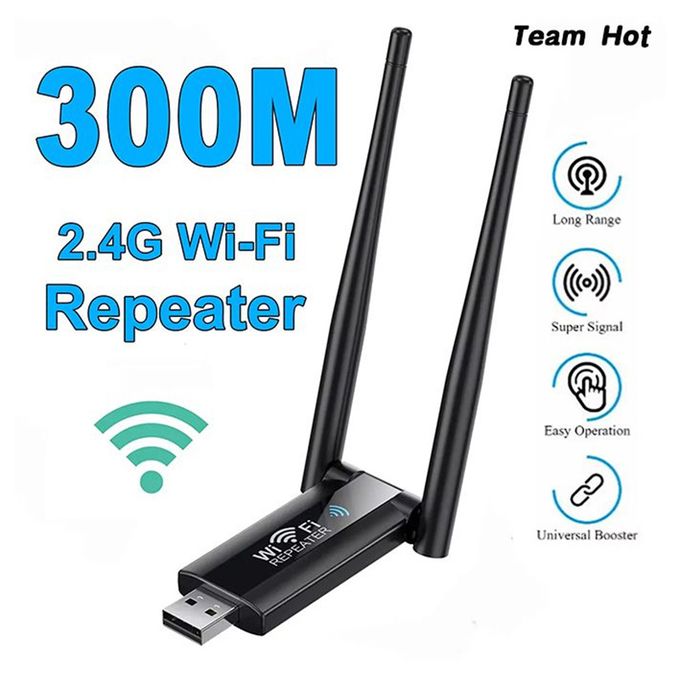 Wireless USB WiFi Signal Booster and Repeater