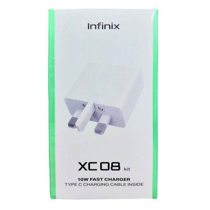 Infinix XC08 10W White Charger Kit