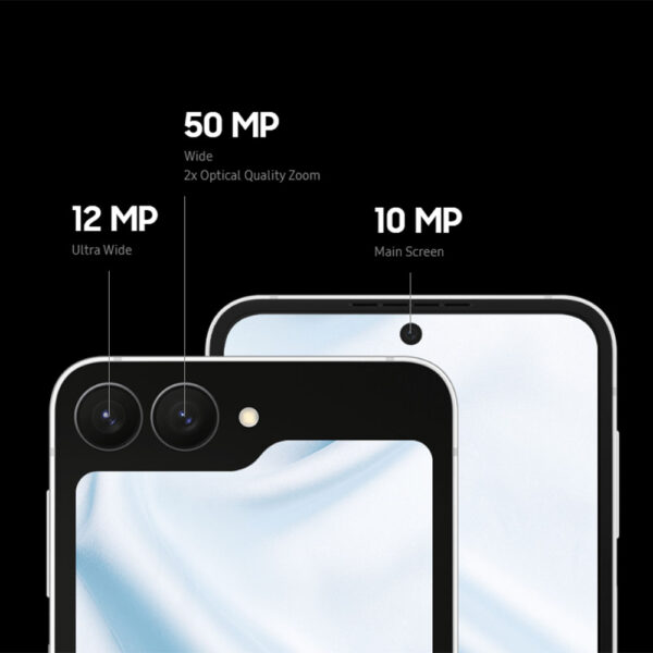 Samsung Galaxy Z Flip 7 FE with 256GB Storage and 8GB RAM