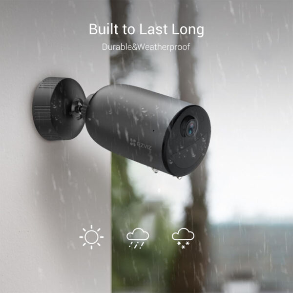 EZVIZ 2.0MP WiFi Bullet Camera with Battery