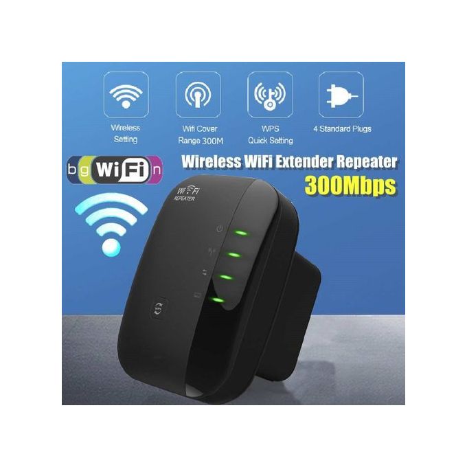 300Mbps 2.4G WiFi Range Extender and Amplifier — product view 4