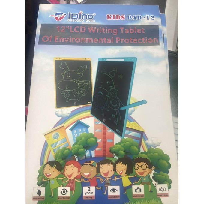 Idino Kids Pad 12 - Interactive Writing Pad for Creative Minds