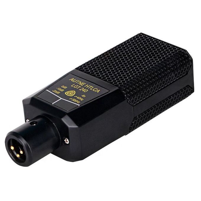 Black Studio Microphone for TikTok and Studio Applications