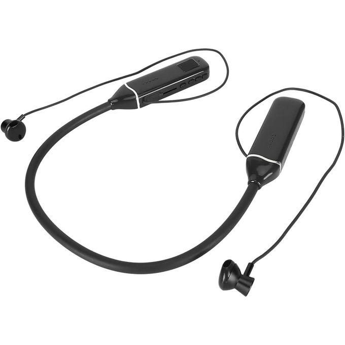 Oraimo Bluetooth Neckband Headphones - Black