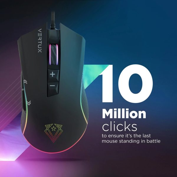 Vertux Wired High-Performance Gaming Mouse
