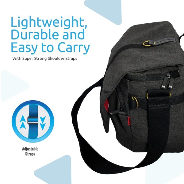 Modern DSLR Camera Bag with Flexible Storage Options