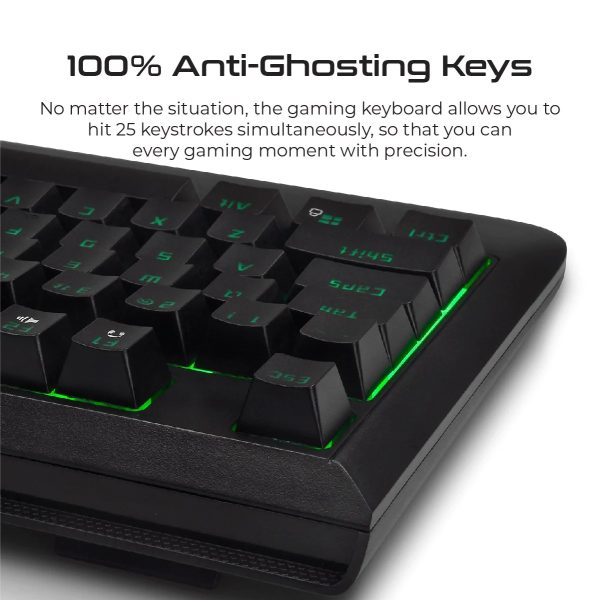 Vertux Quick Action Wired Mechanical Gaming Keyboard