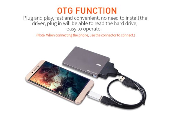 Usb 2.0 To 7 15 22pin Sata Adapter Cables External Power For 2.5” Ssd Hdd Hard Disk Drive Converter In Kumasi