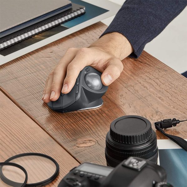 Logitech MX ERGO Trackball Mouse – Graphite
