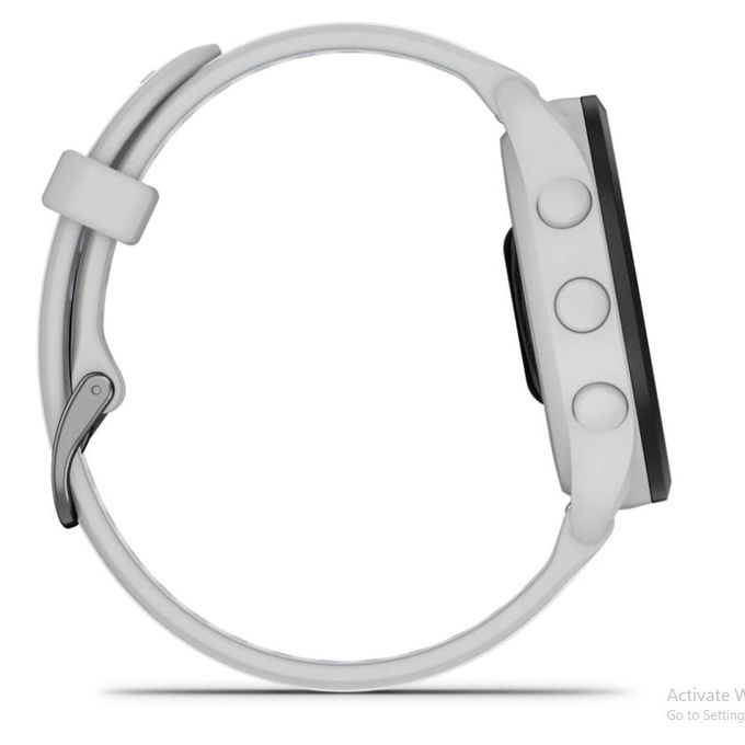 Garmin Forerunner 165 GPS Watch in Mist Gray/Whitestone