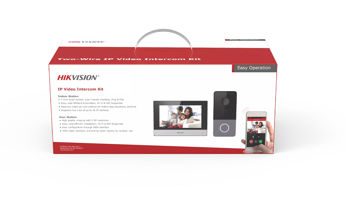 Hikvision DS-KIS603-P(B) IP Video Intercom System