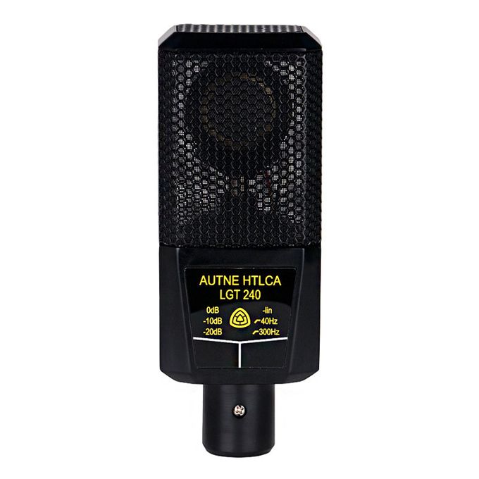 Black Studio Microphone for TikTok and Studio Applications