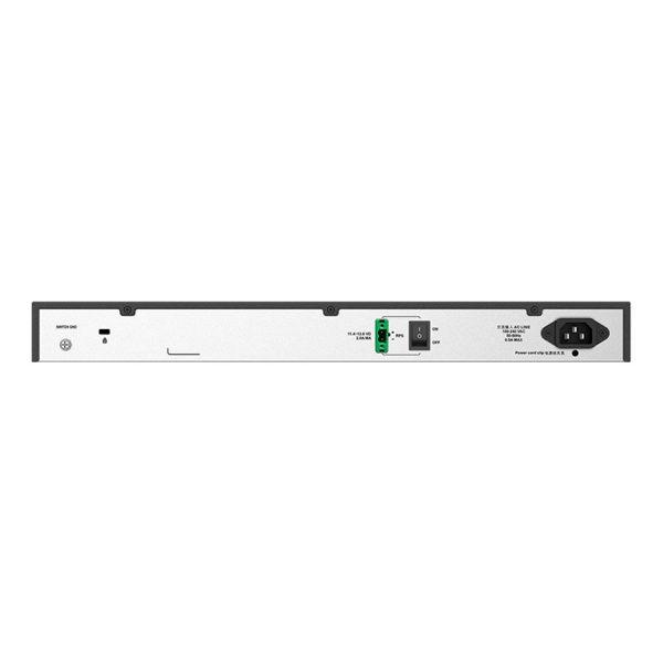 D-Link 24-Port Managed L2 Metro Ethernet Gigabit Switch with 10/100/1000 Mbps Ports and 4 SFP Ports — product view 3