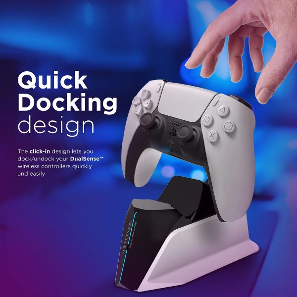 Vertux DualDock Charging Station for PS5 DualSense™ Controller