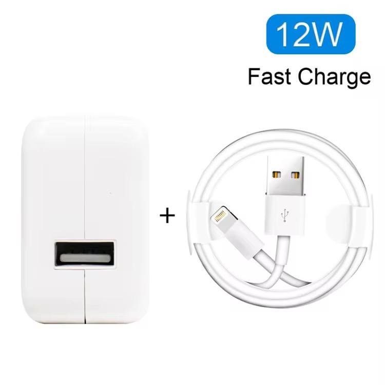Buy Original fast apple USB charger/ lightning 12W USB Port Travel Charger For IPad Series IPhone Series in Kumasi
