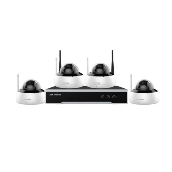 Hikvision 4-Channel WiFi Kit with 1 TB Pre-installed Hard Drive