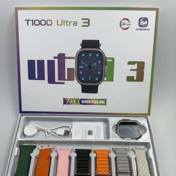 BLACK T1000 Ultra 3 Smartwatch