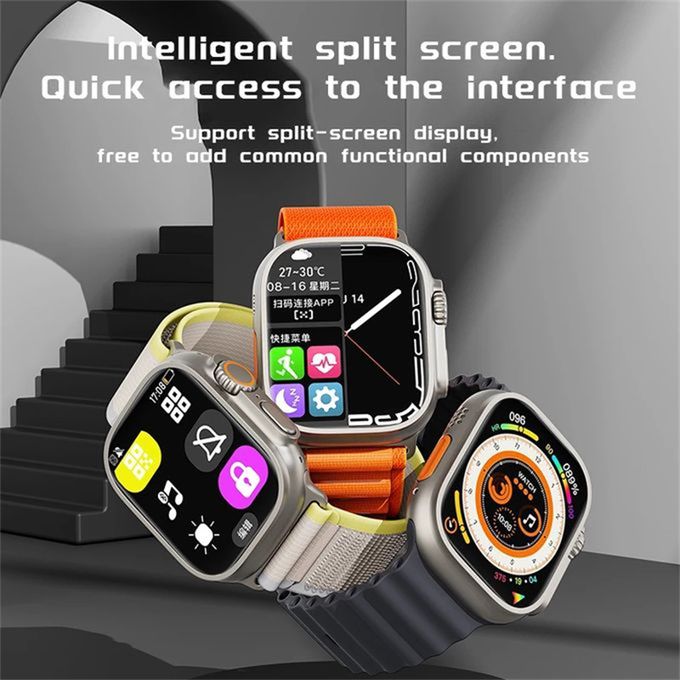 2025 Latest T10Ultra Smartwatch Series 10 – Black Door Access Model