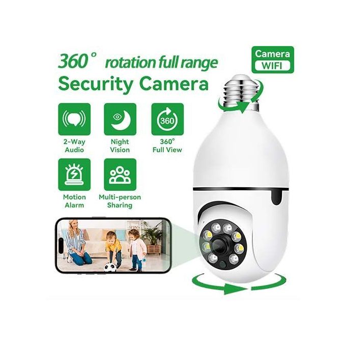 360° Smart Wireless HD Night Vision Surveillance Camera