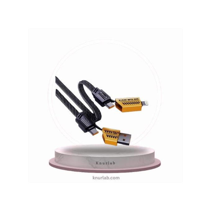 Oraimo Headphones with Power Bank and 4-in-1 Charging Cable — product view 3