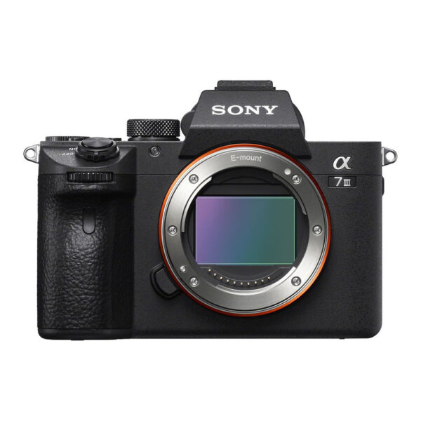 Black Sony A7 III Full-Frame Mirrorless Camera Body (Lens Not Included)