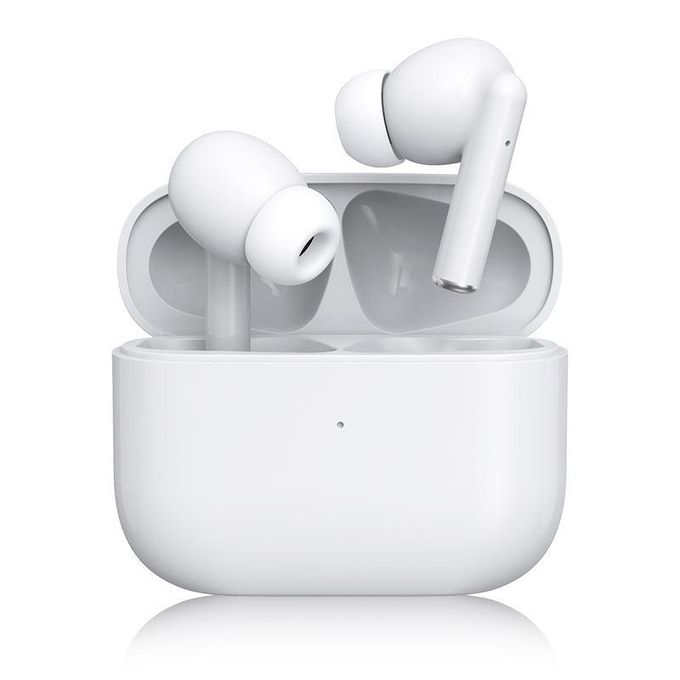 White TWS Bluetooth Earbuds