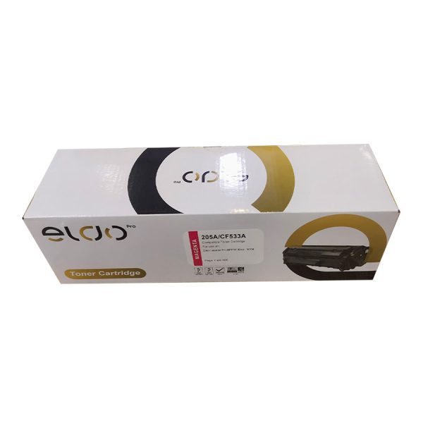 Eldo Compatible 205A Toner in Cyan, Magenta, and Yellow